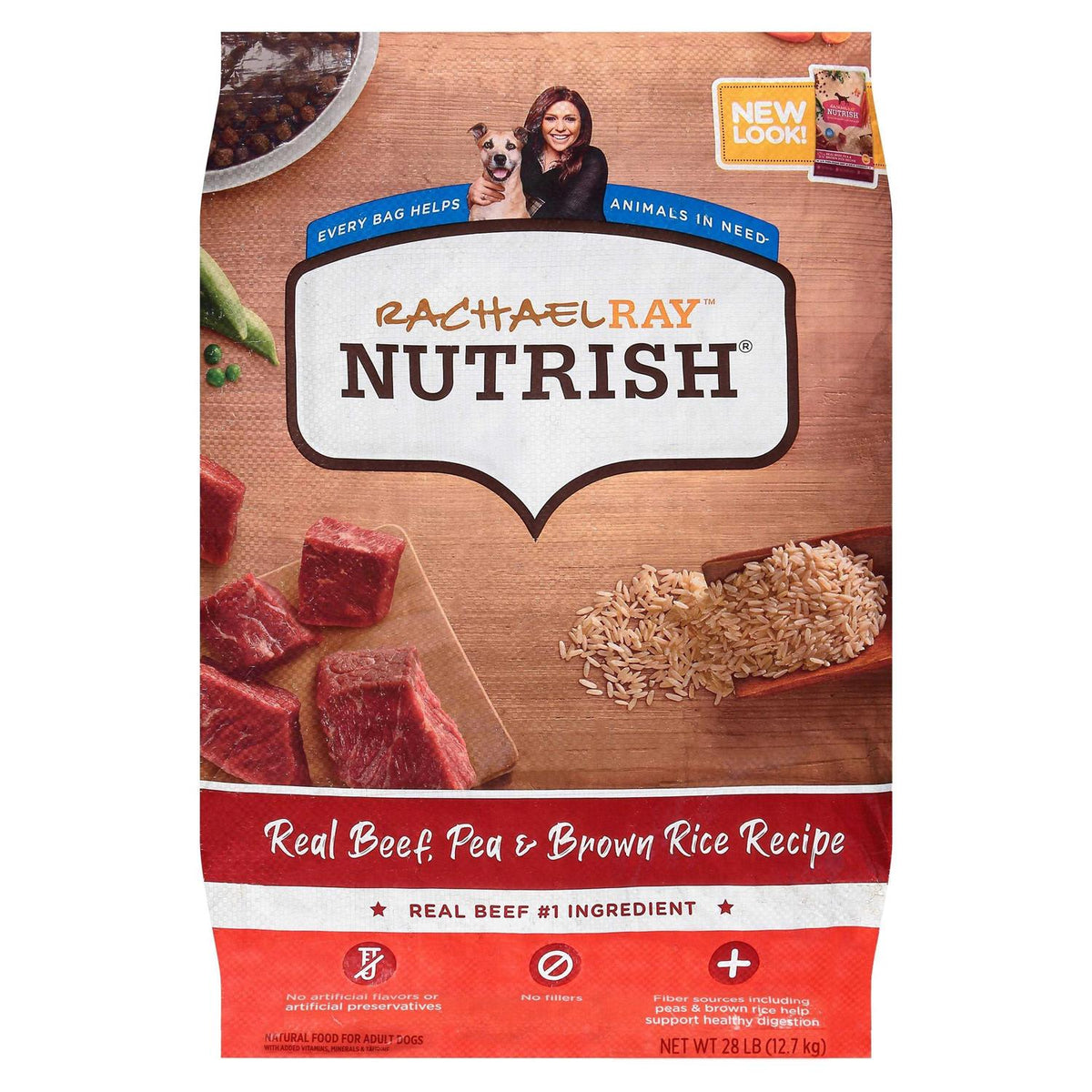 Real Beef Pea & Brown Rice Recipe Dry Dog Food S707