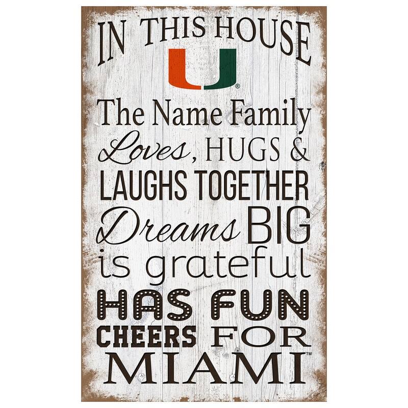 Personalized This House Sign D63512