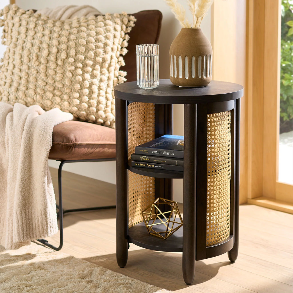 Side Table, Light Honey Finish K810985
