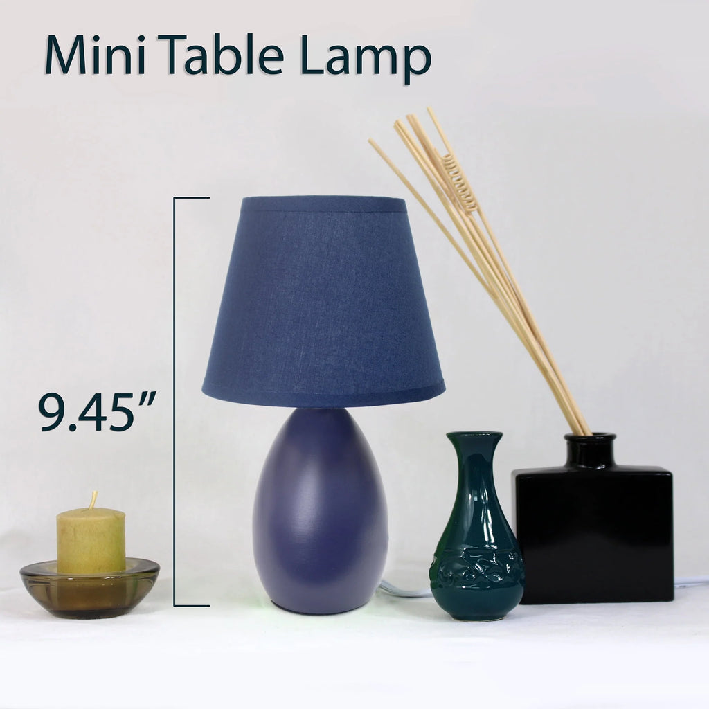 Mini Egg Oval Ceramic Table Lamp S1068