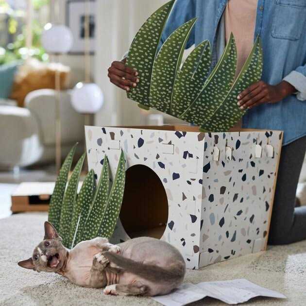 Cardboard Cat House E920943