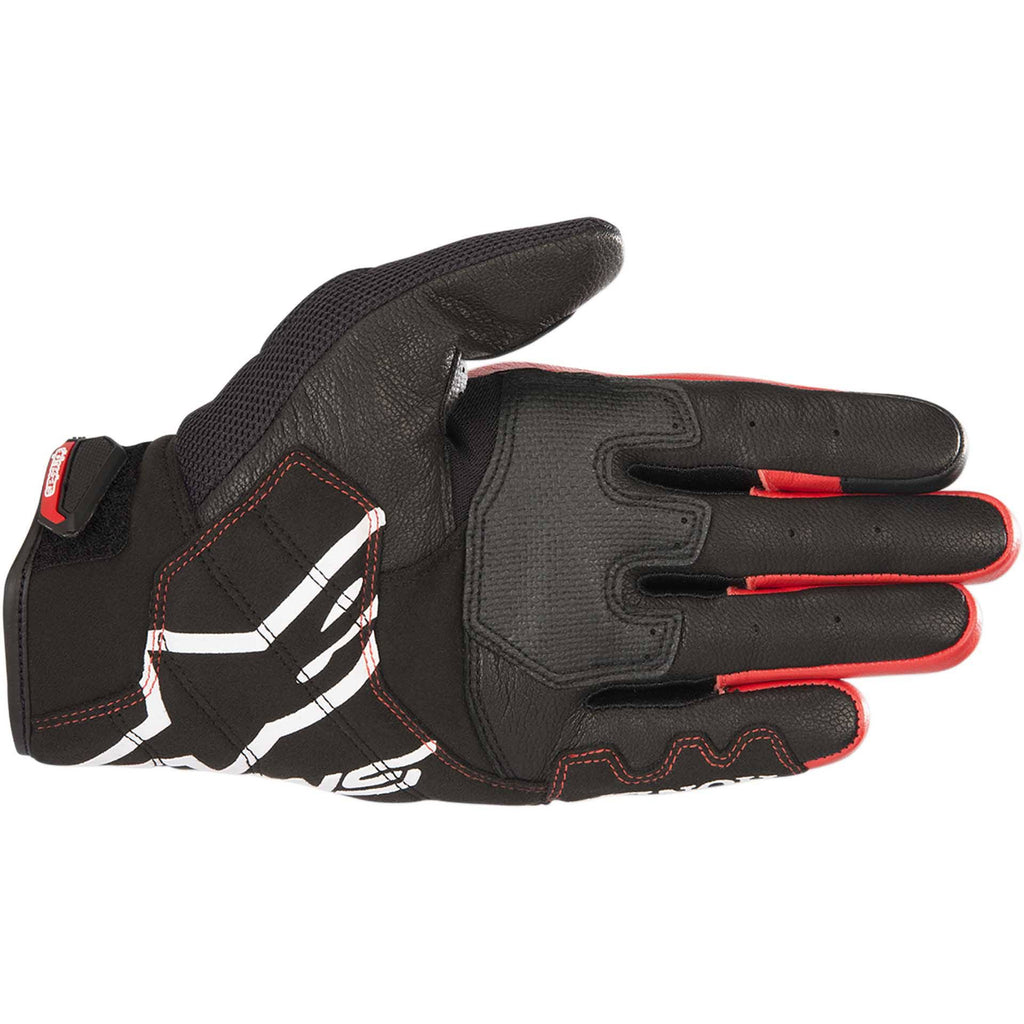 Black Red Gloves Z636