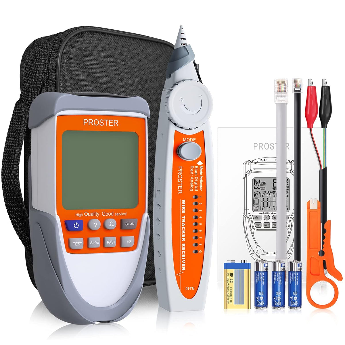 LCD Network Cable Tester A7508