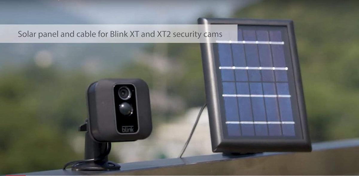 Black Solar Panel with Internal Battery 2-Pack A986017