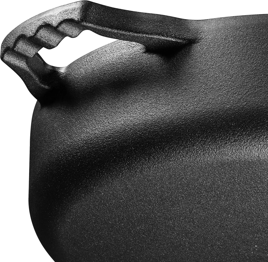 Pre-Seasoned Cast Iron Grill Pan 16 Skillet with Dual Handles Z111851