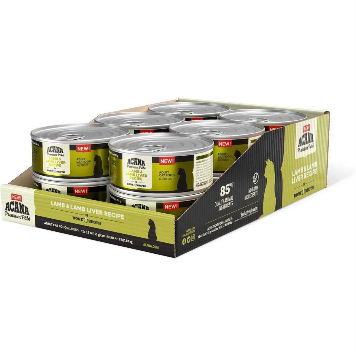 Lamb Liver Bone Broth Wet Cat Food Y843