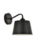 Black 1 Light Wall Sconce T5731