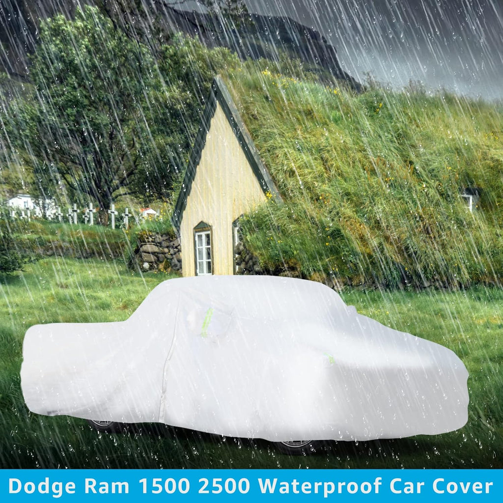 6 Layers All Weather Waterproof Car Cover with Zipper E722