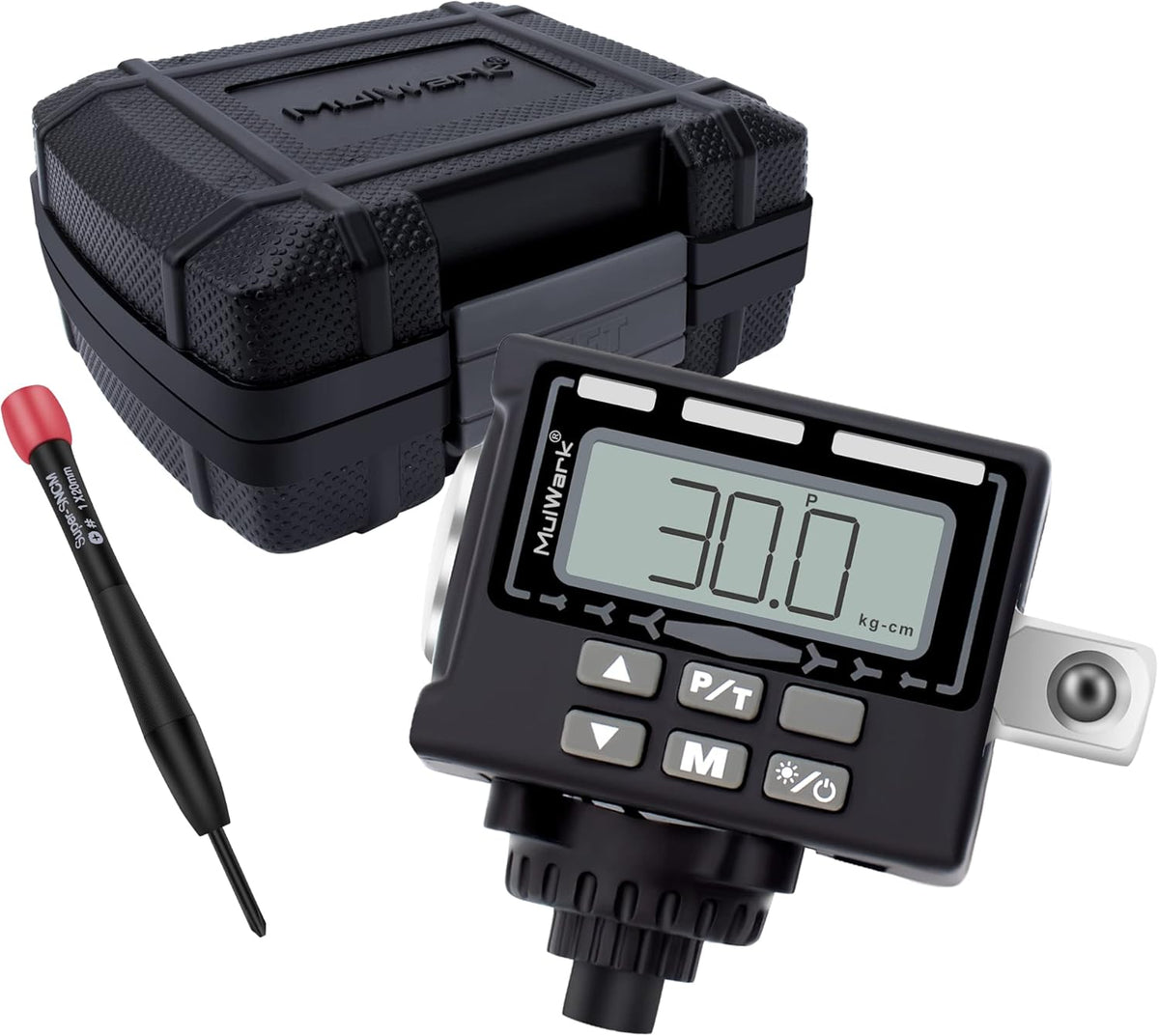 1/2 Digital Torque Adapter Converter with Tire Pressure Gauge O947