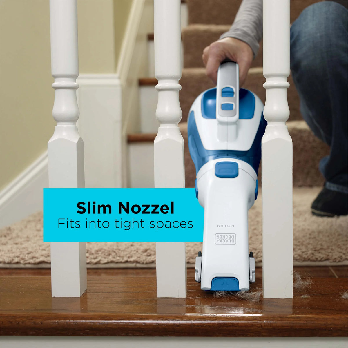 Cordless Hand Vac Blue S708