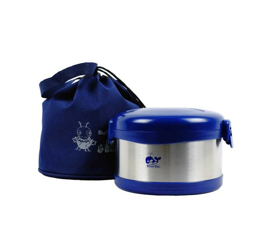 0.95L Thermal Lunch Kit with Divider Basket and Carrying Bag C50082