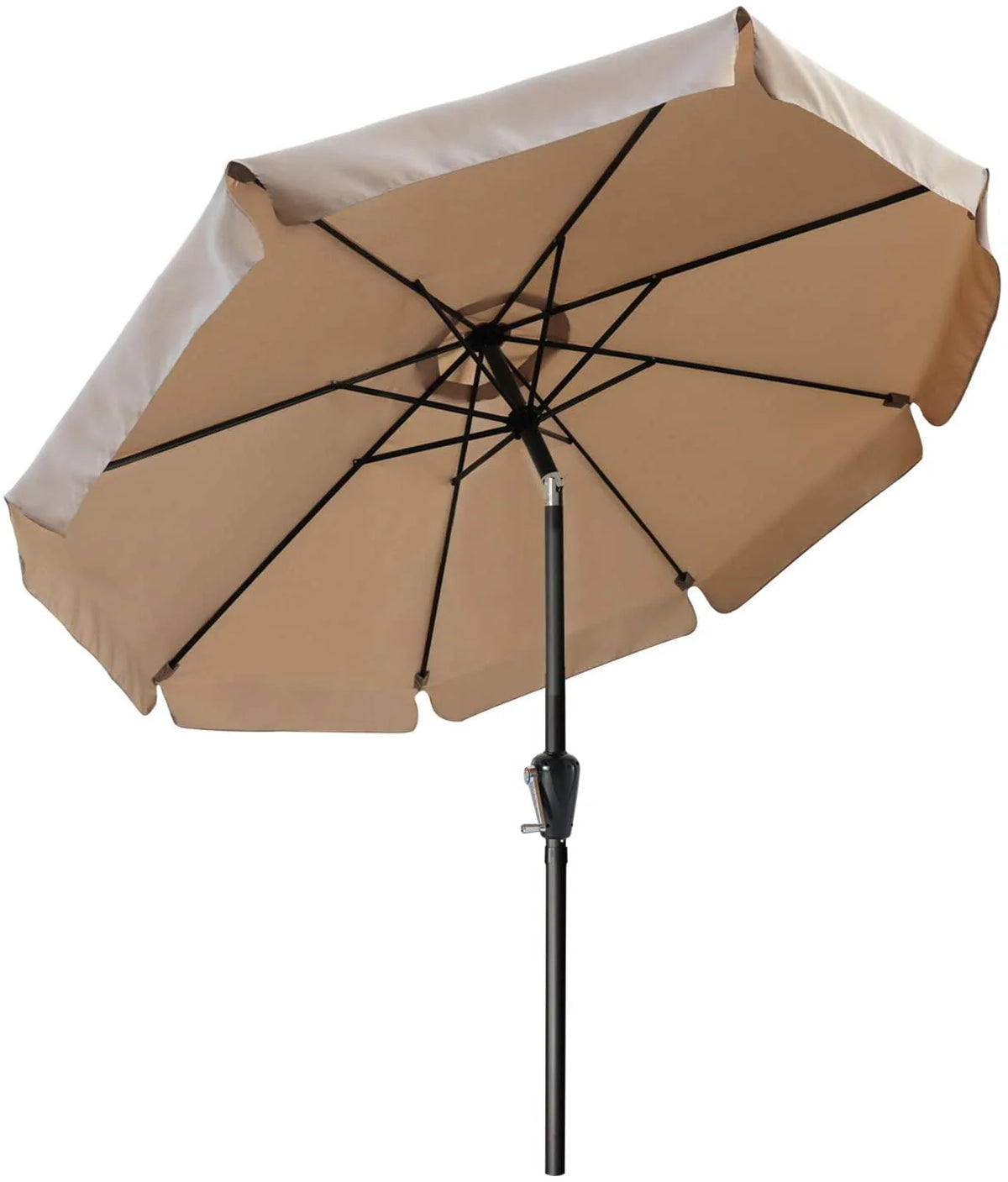 7.5ft Outdoor Market Patio Umbrella with Push Button Tilt S957