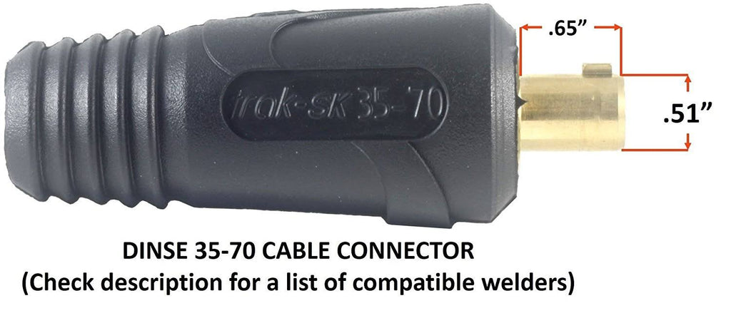 200 Amp Welding Ground Clamp Lead Assembly G4025