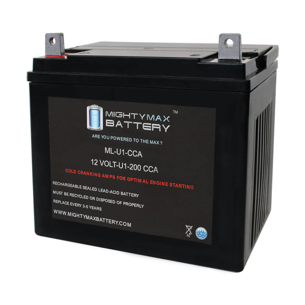 200cca Battery for Lawn Tractor and Mower U969