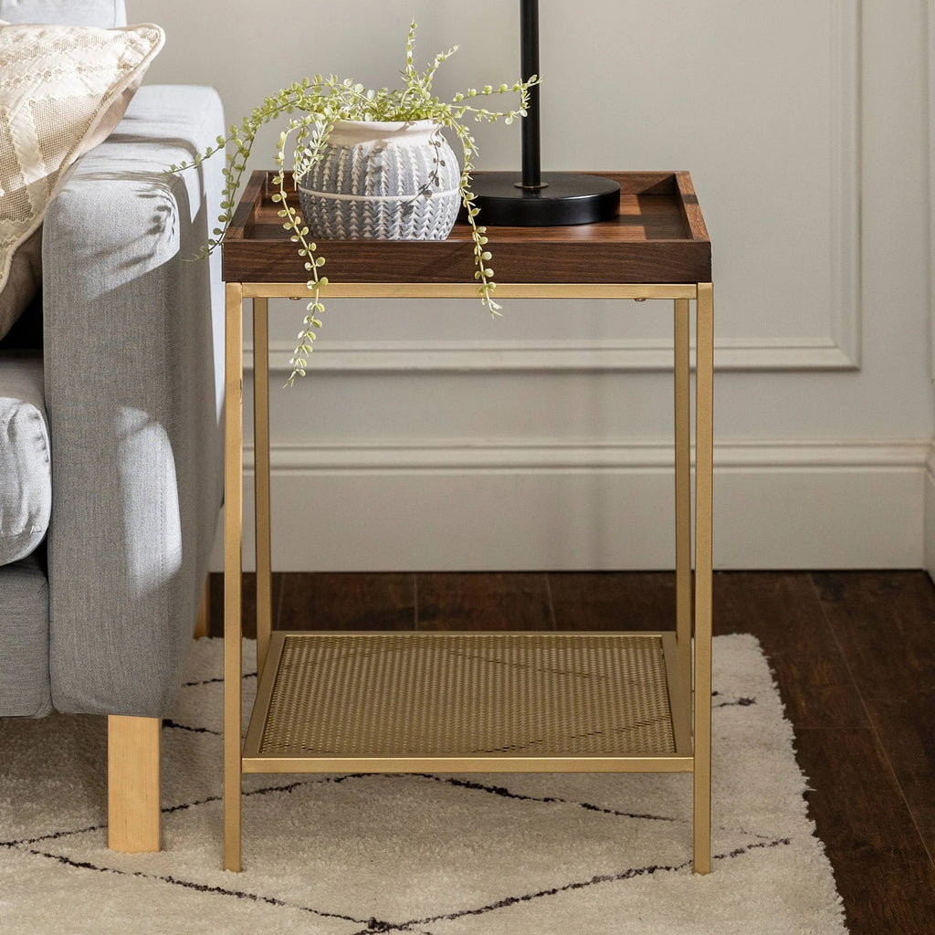 Square Tray Top Side Table N4363