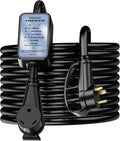 30 amp rv Extension Cord, 25 FT Waterproof rv Surge Protector with Circuit Analyzer G47563