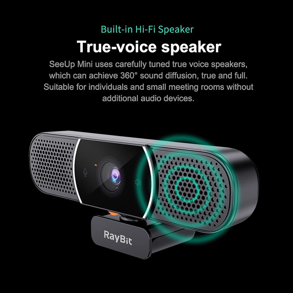 1080p HD Webcam with Microphone and Speaker J935
