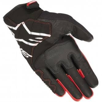 Black Red Gloves Z636