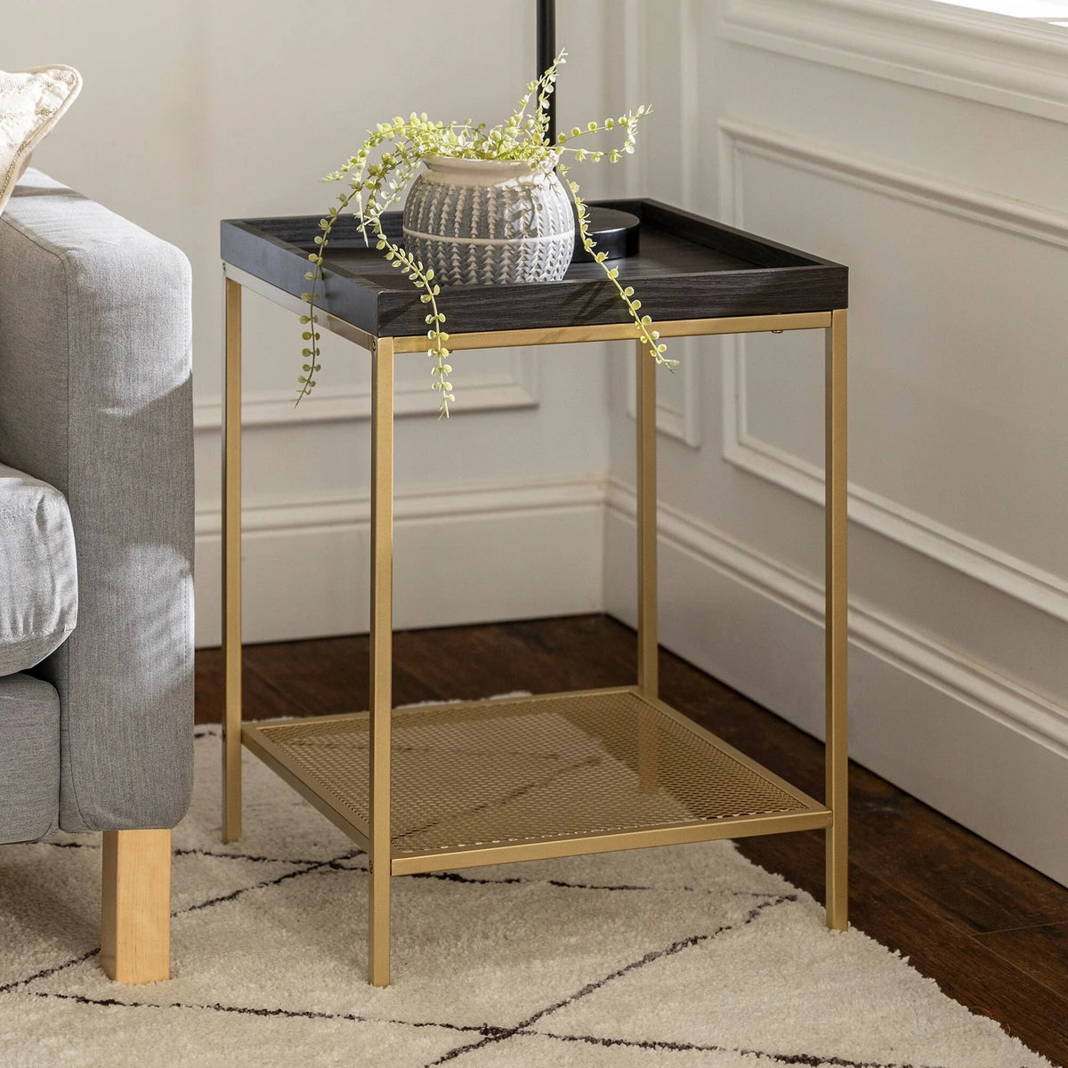 Square Tray Top Side Table N4363