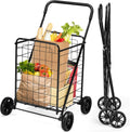 Folding Light Weight Utility Cart with Wheels V6482
