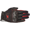Black Red Gloves Z636
