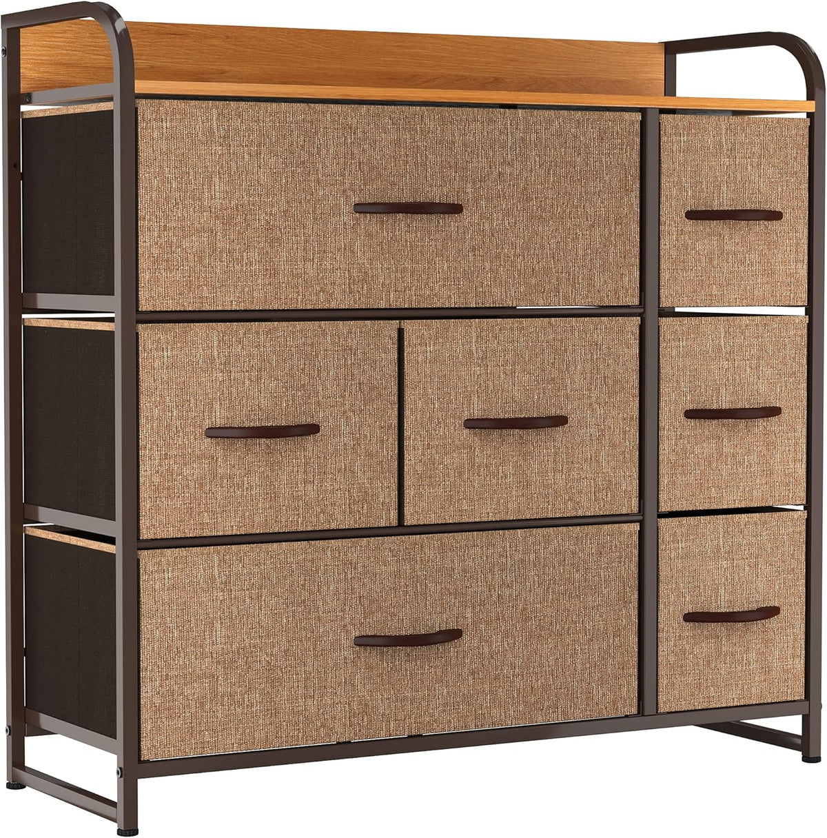 Fabric Dresser with 7 Drawers M34320