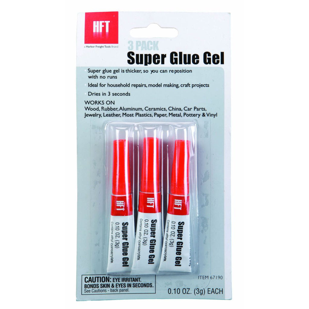 Super Glue Gel, 3 Pack R54563