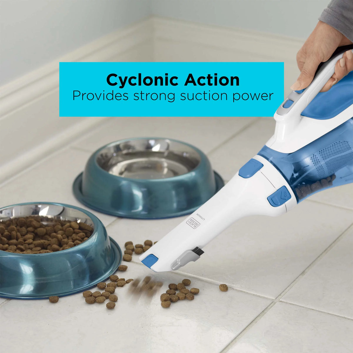Cordless Hand Vac Blue S708