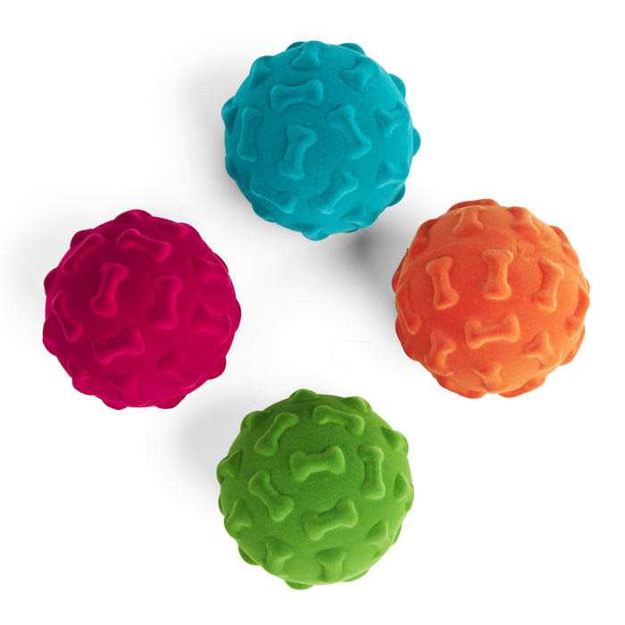 Flocked Foam Dog Toy U2373