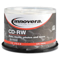 CD-RW Discs Rewritable 700MB/80min 12x Spindle Silver 50/Pack J502037