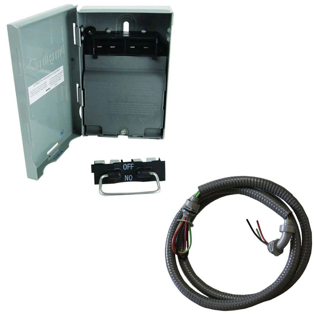 Disconnect Switch and Electrical Whip with #10 AWG D4964