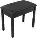 Black Keyboard and Piano Bench P6092
